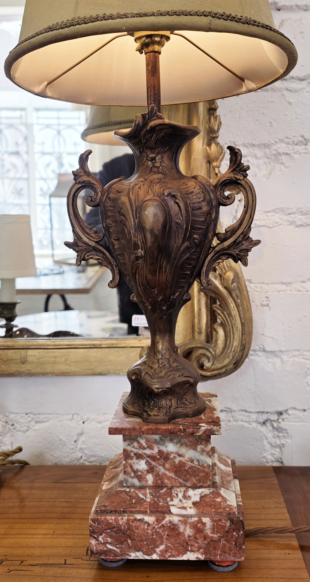 A pair of Louis XV Table Lamps A pair of Louis XV Table Lamps